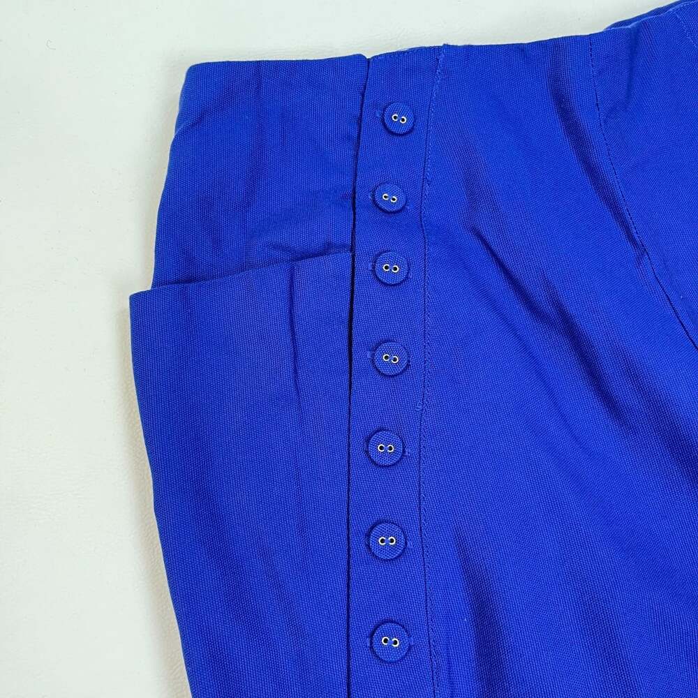 NWOT Farm Rio Navy Blue High Waisted Pants Size M W30 Women's - Picture 9 of 13